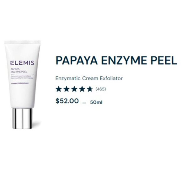 ELEMIS Papaya Enzyme Peel Enzymatic Cream Exfoliator (BRAND-NEW IN BOX) - Picture 7 of 7